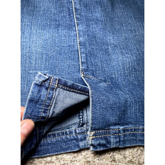 Tommy Hilfiger Denim Skirt - Size 00 Petite - Wardrobe Staple - Picture 8 of 12